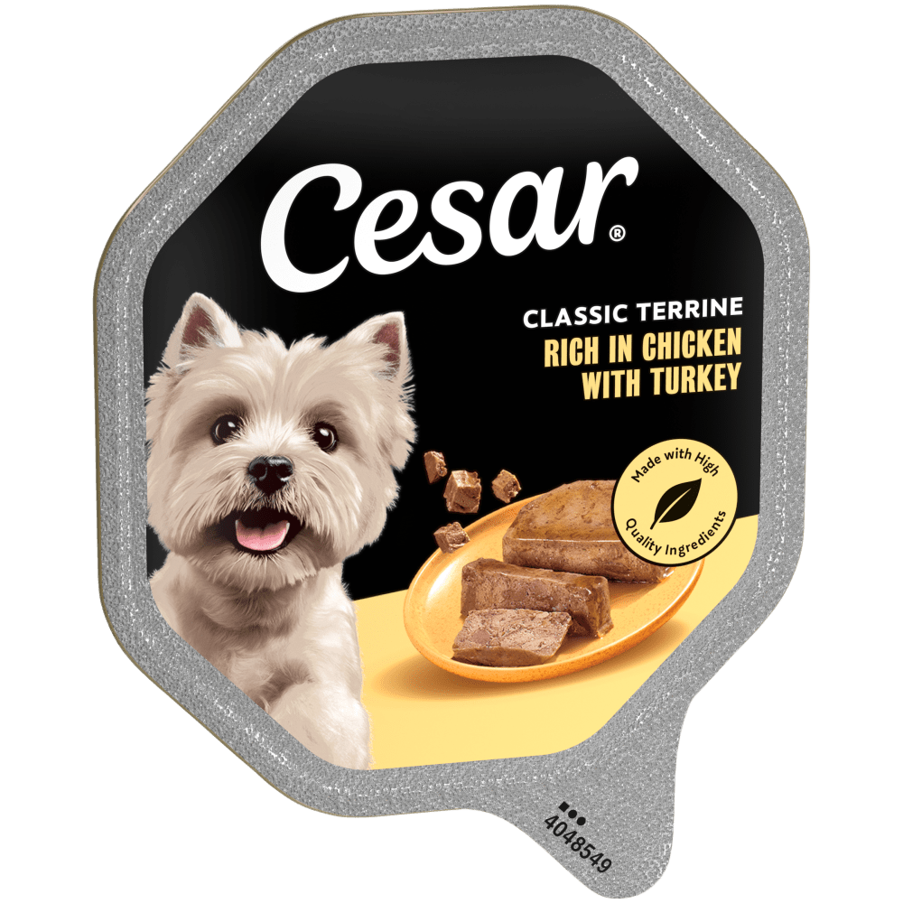 Cesar Country Stew Wet Dog Food tray with Chicken in Gravy 150g - 1