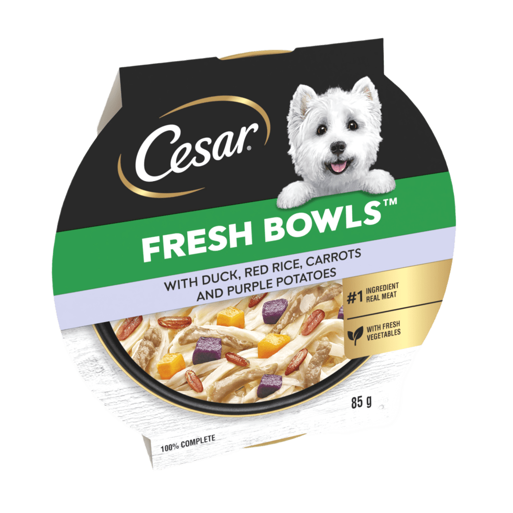 Fresh Bowl Adult Dog with Duck,Red Rice,Carrots,Potato in Gravy